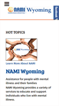 Mobile Screenshot of namiwyoming.org
